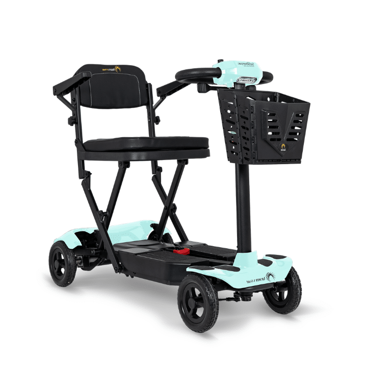 Scooterpac Atom N Fold lightweight folding mobility scooter