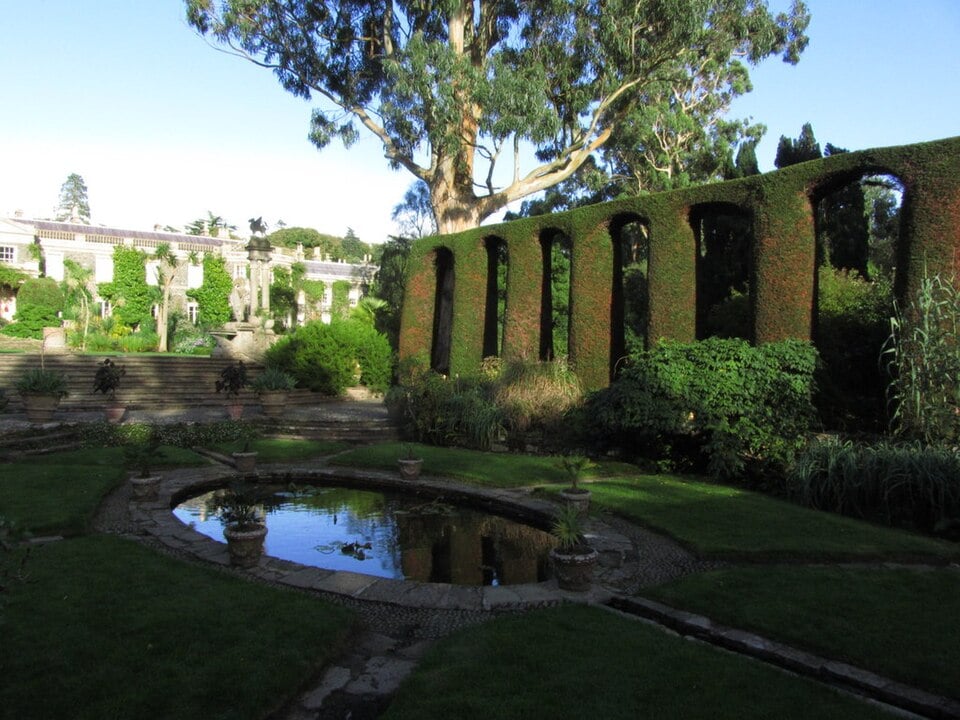 Mount Stewart House and formal gardens in County Down
