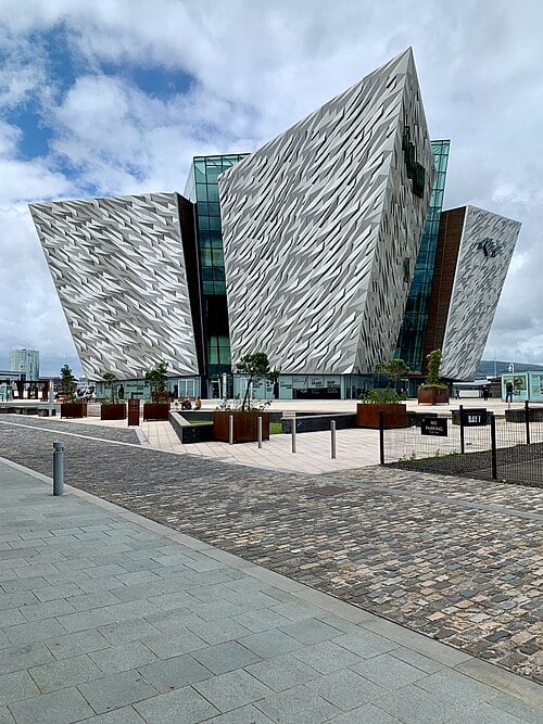 Titanic Belfast visitor attraction building